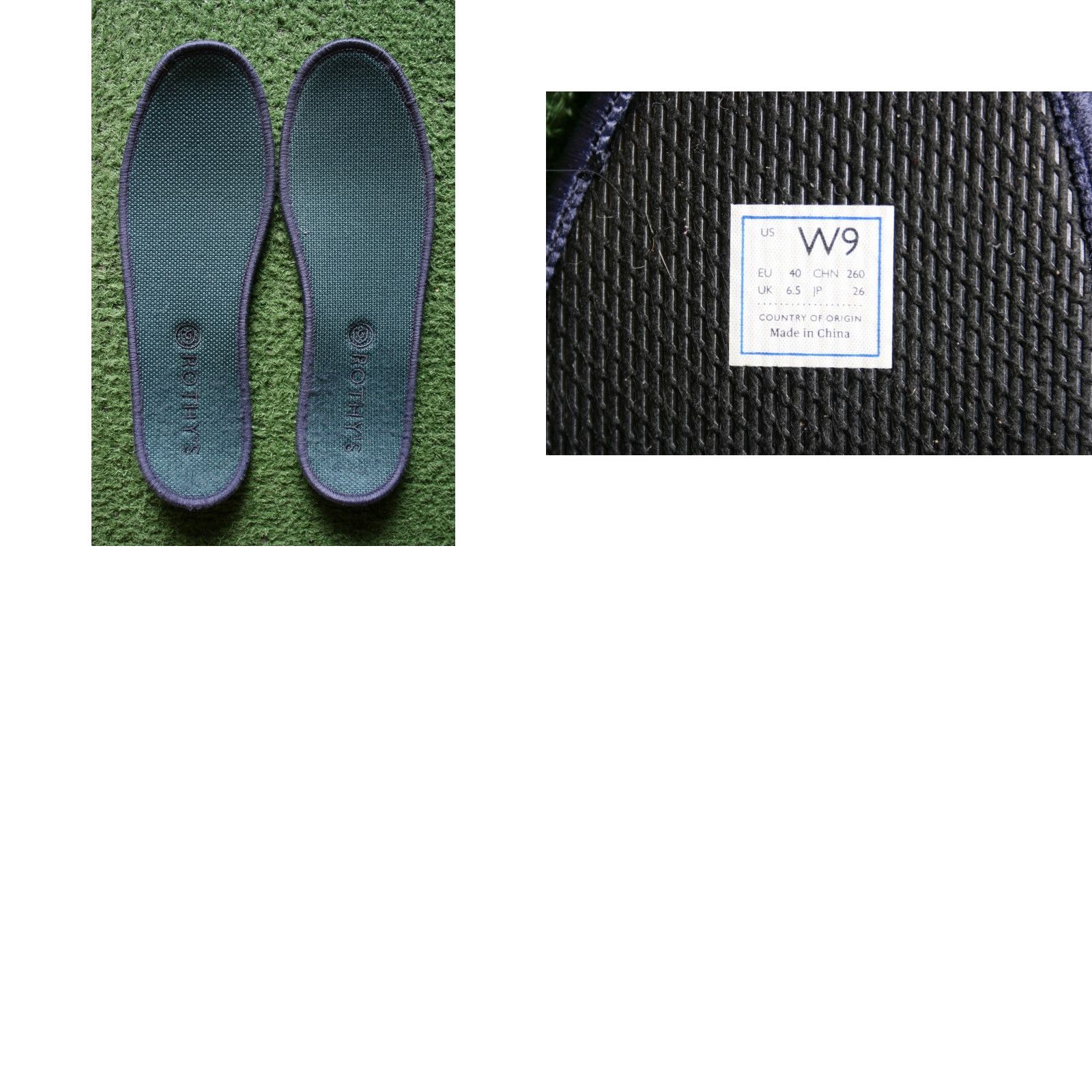 Rothy's ROTHY’S The Slip On Blue Spot Knit Lifestyle Sneakers Sz. 9 Women Multicolor Knit Flat Slip-On Shoes Size US 7 / IT 37 - 8 Thumbnail