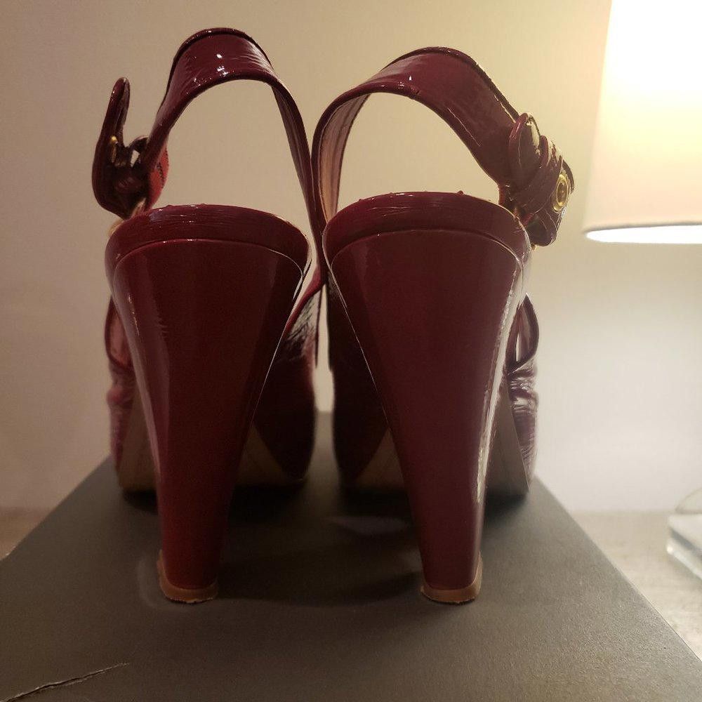 Designer Vince Camuto VC-Ruffe Slingback Size US 8.5 / IT 38.5 - 4 Thumbnail