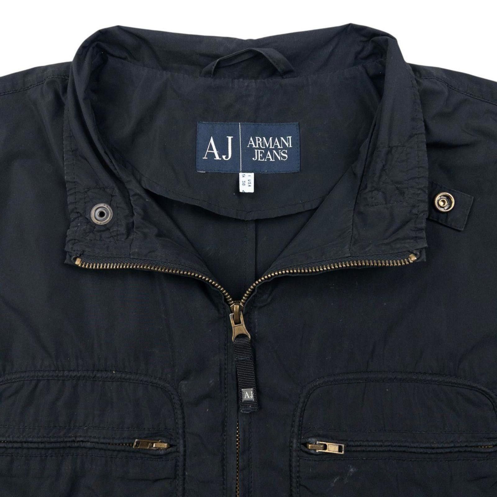 Other Vintage Armani Jeans Lightweight Zip Up Jacket Size S Size US S / EU 44-46 / 1 - 4 Thumbnail