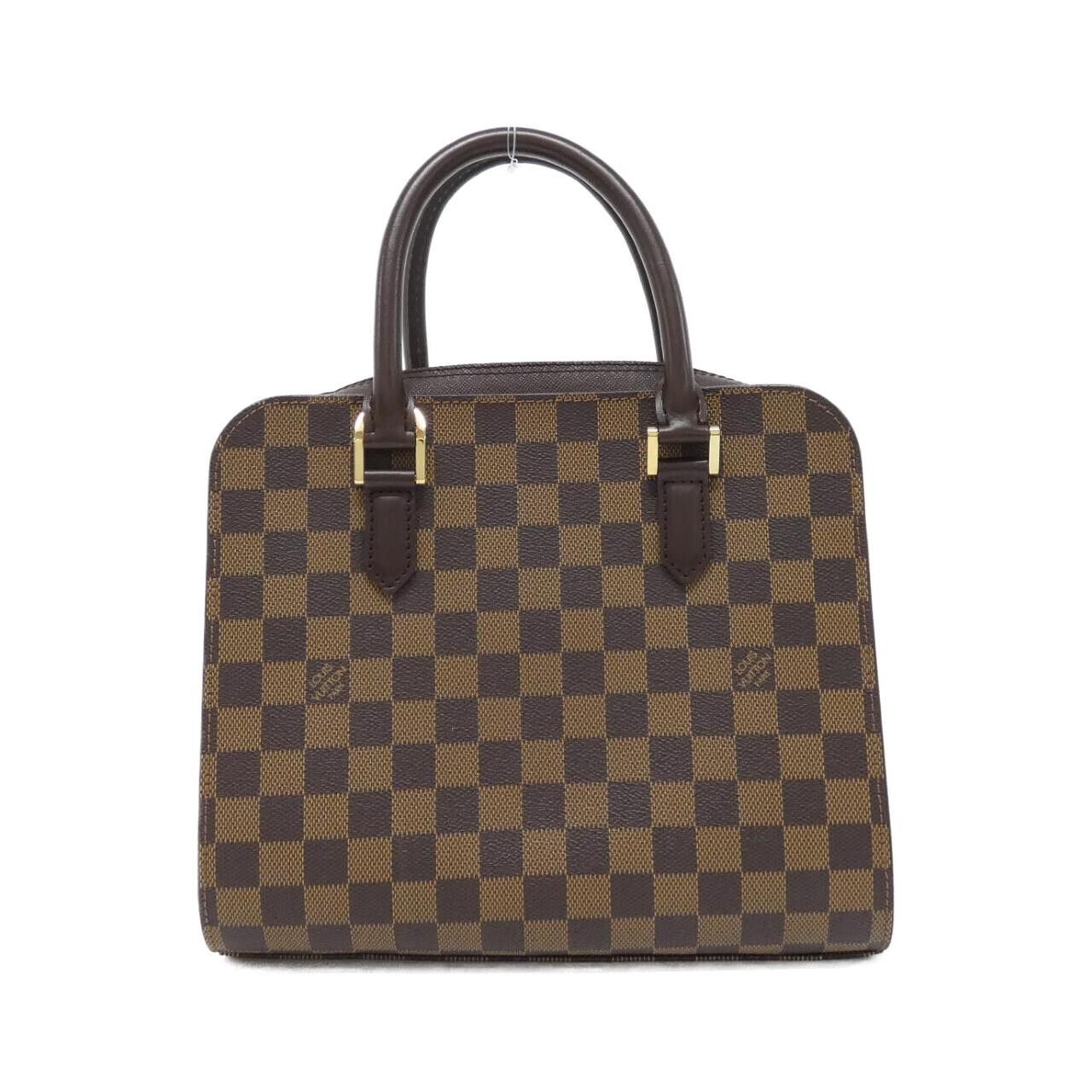 Louis Vuitton Louis Vuitton Louis Vuitton Triana Damier Bag Textile Handbag N51155 DUTY FREE for USA Size ONE SIZE - 1 Thumbnail