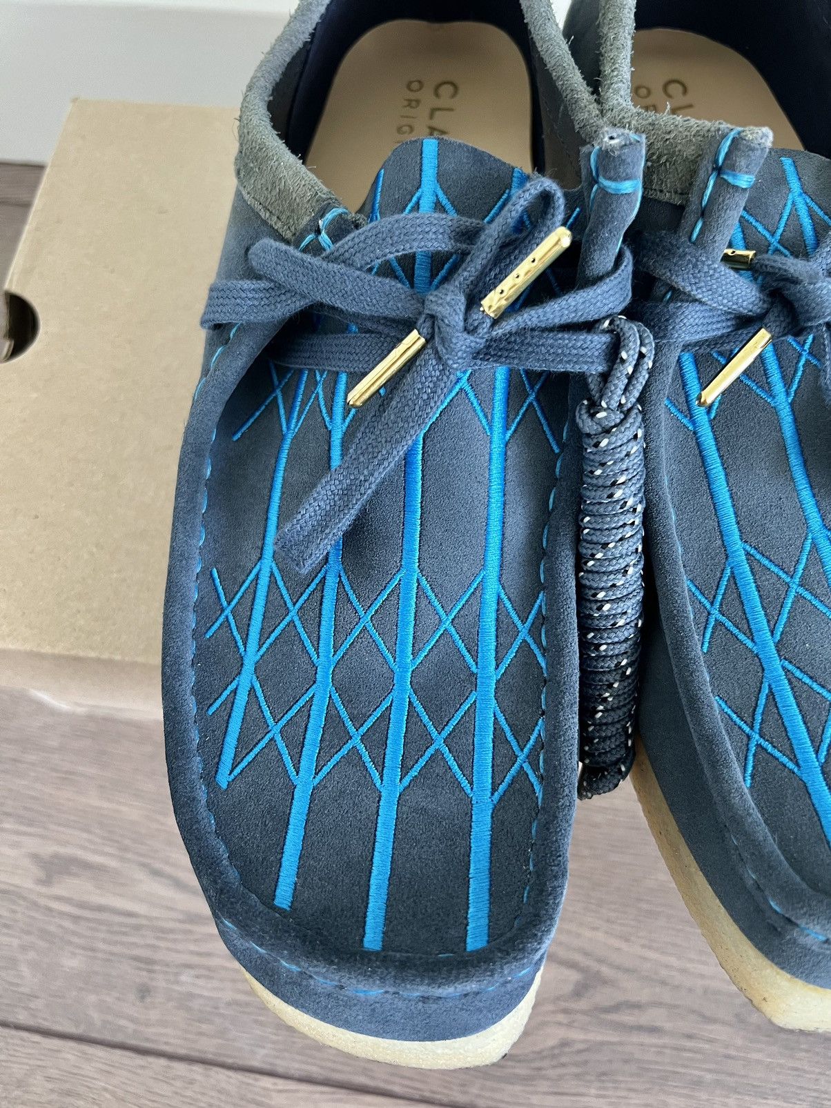 Clarks Better Gift Shop x Nepenthes NY x Clarks Suede Wallabees Size US 10.5 / EU 43-44 - 11 Thumbnail