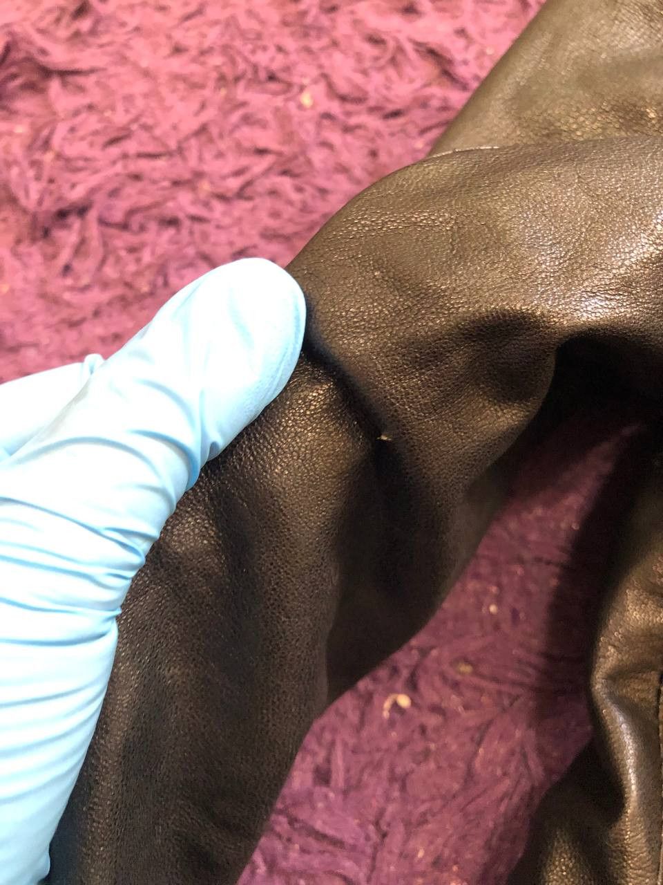 Philipp Plein Philipp Plein 's Black Leather Bomber Jacket Size US L / EU 52-54 / 3 - 18 Thumbnail