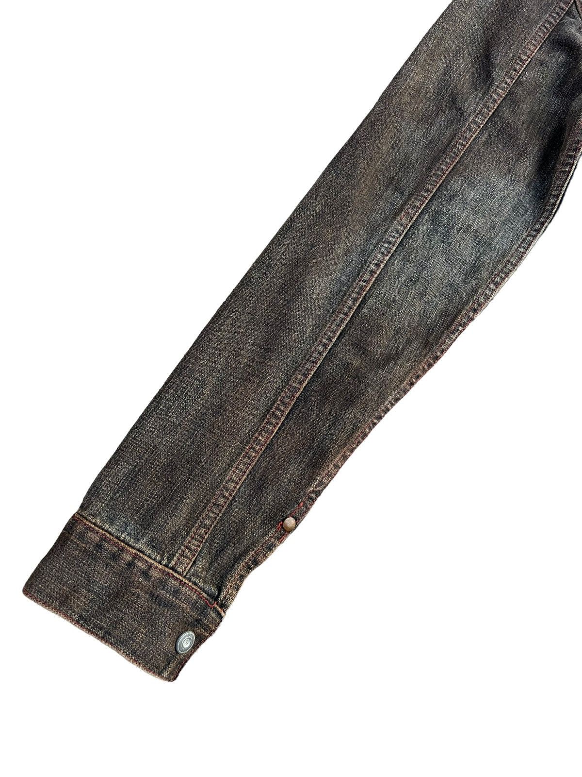 Johnbull Vintage 90s John Bull Japan Waxed Denim Jacket Size US M / EU 48-50 / 2 - 14 Thumbnail