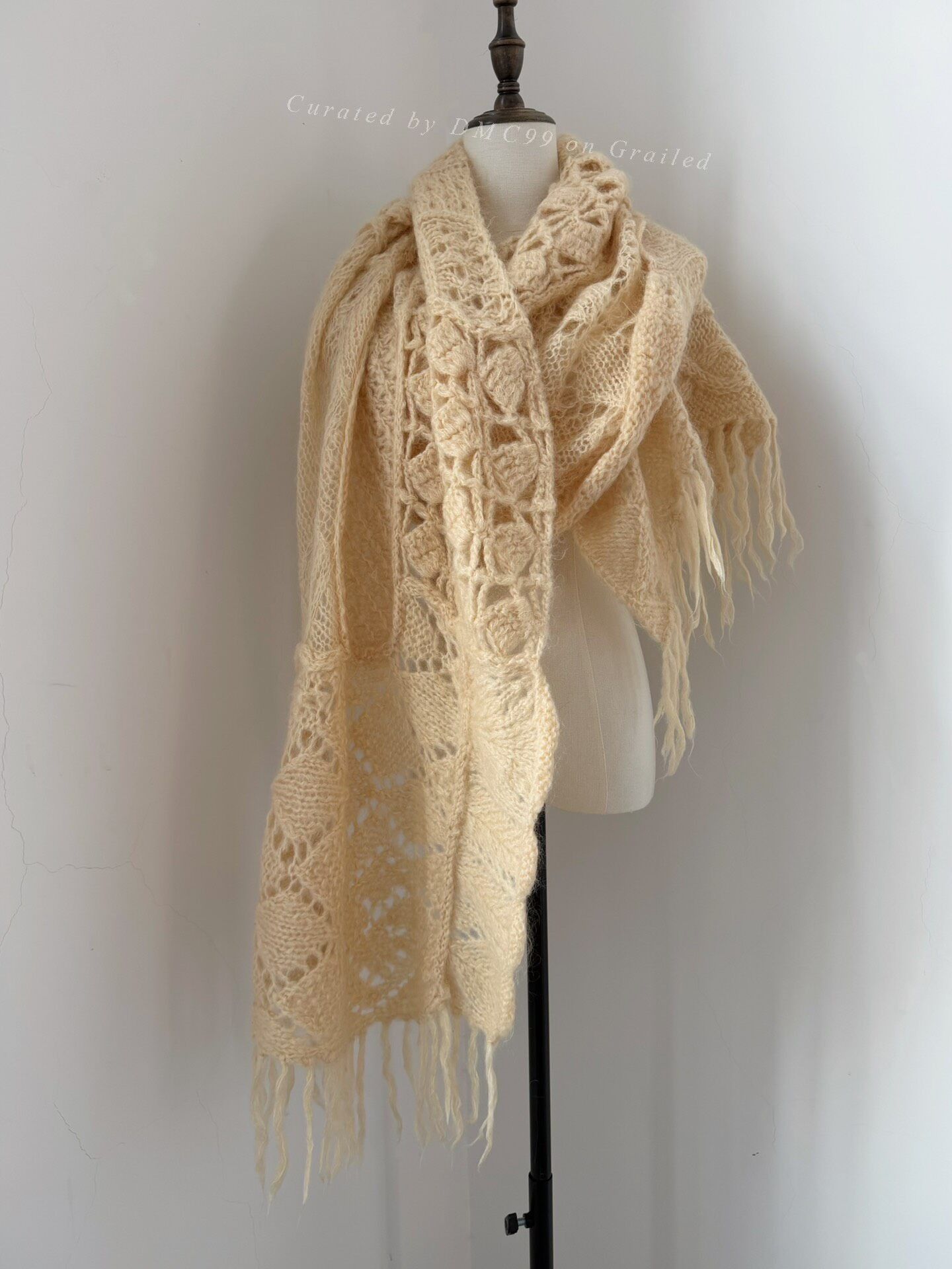 Comme des Garcons Comme des Garçons 2004 Wool Shawl Size ONE SIZE - 1 Thumbnail