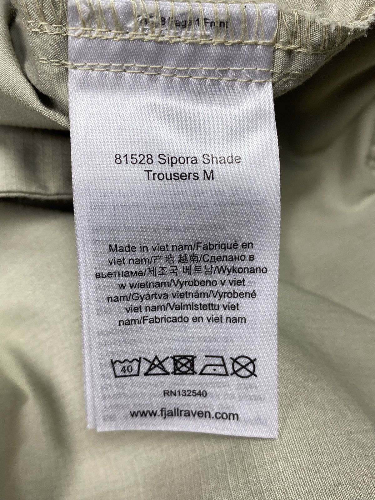 Fjallraven Fjällräven G-1000 Sipora Shade Convertible Zip-Off Trousers Size US 40 / EU 56 - 20 Thumbnail