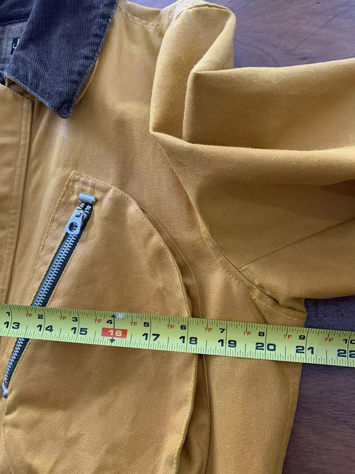 Jelado Jelado Men's Coat Yellow "Speedway Jacket" Waxed Made Japan Size US L / EU 52-54 / 3 - 8 Thumbnail