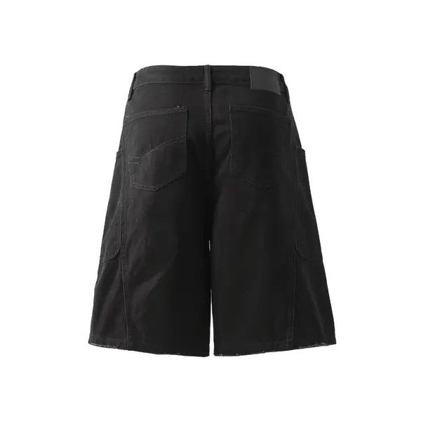 Vintage VIBE Black Baggy Casual Shorts Size US 34 / EU 50 - 8 Thumbnail