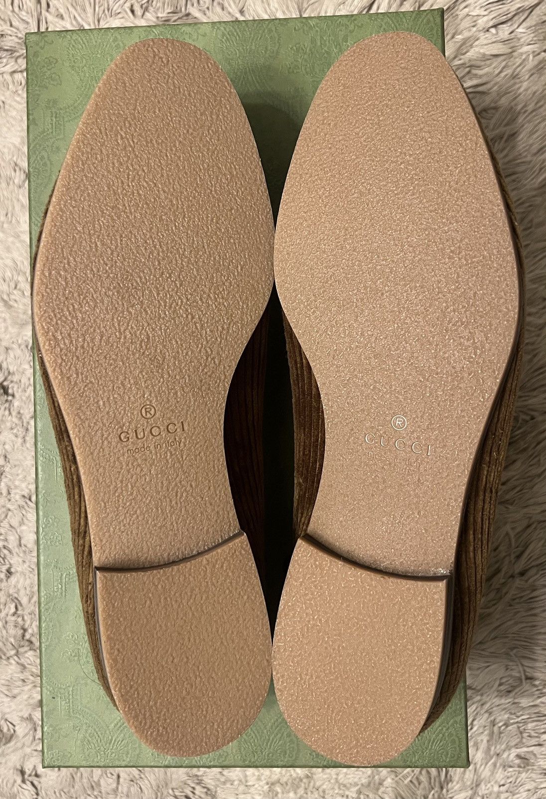 Gucci Gucci brown corduroy horsebit luxury dress shoes loafers Size US 8.5 / EU 41-42 - 6 Thumbnail