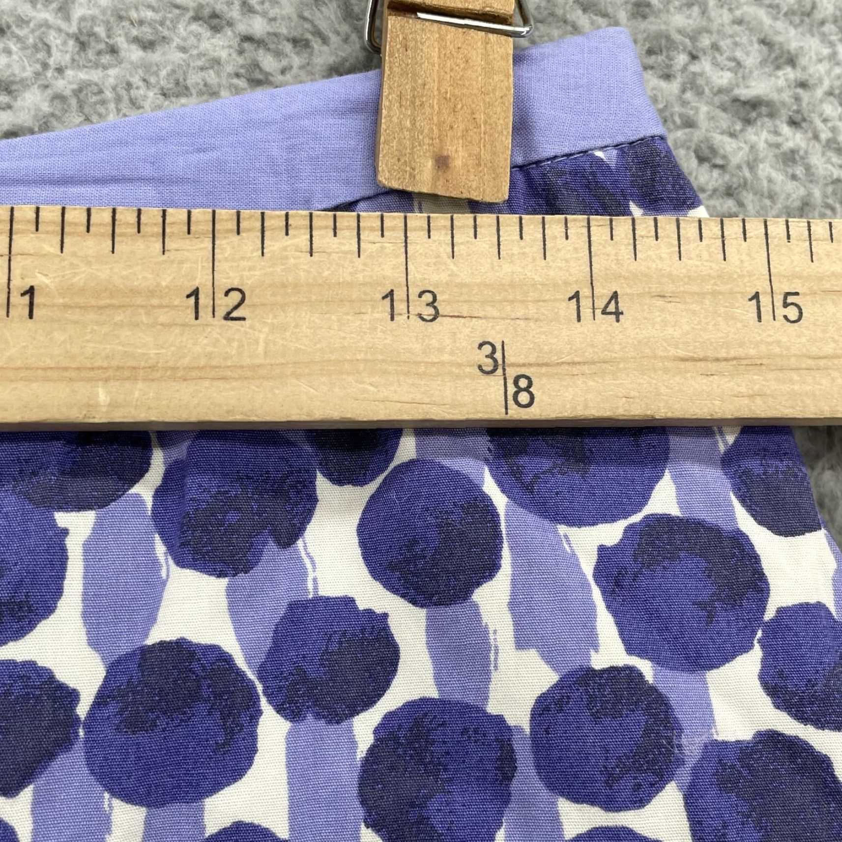 Boden Boden Midi Skirt Women 6 Purple Polka Dot Maximalist Art Whimsical Y2k 90s Retro Size 28" / US 6 / IT 42 - 2 Thumbnail
