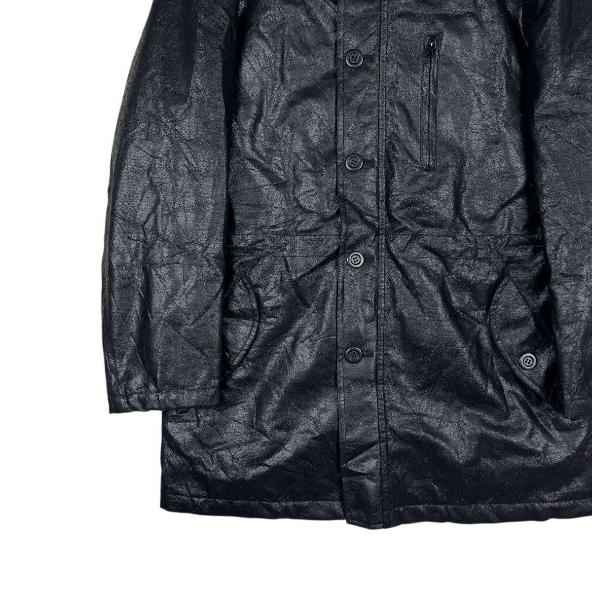 Comme Ca Ism 🔥 Comme ca Ism Faux Fur Trim Coated Jacket Size US M / EU 48-50 / 2 - 5 Thumbnail