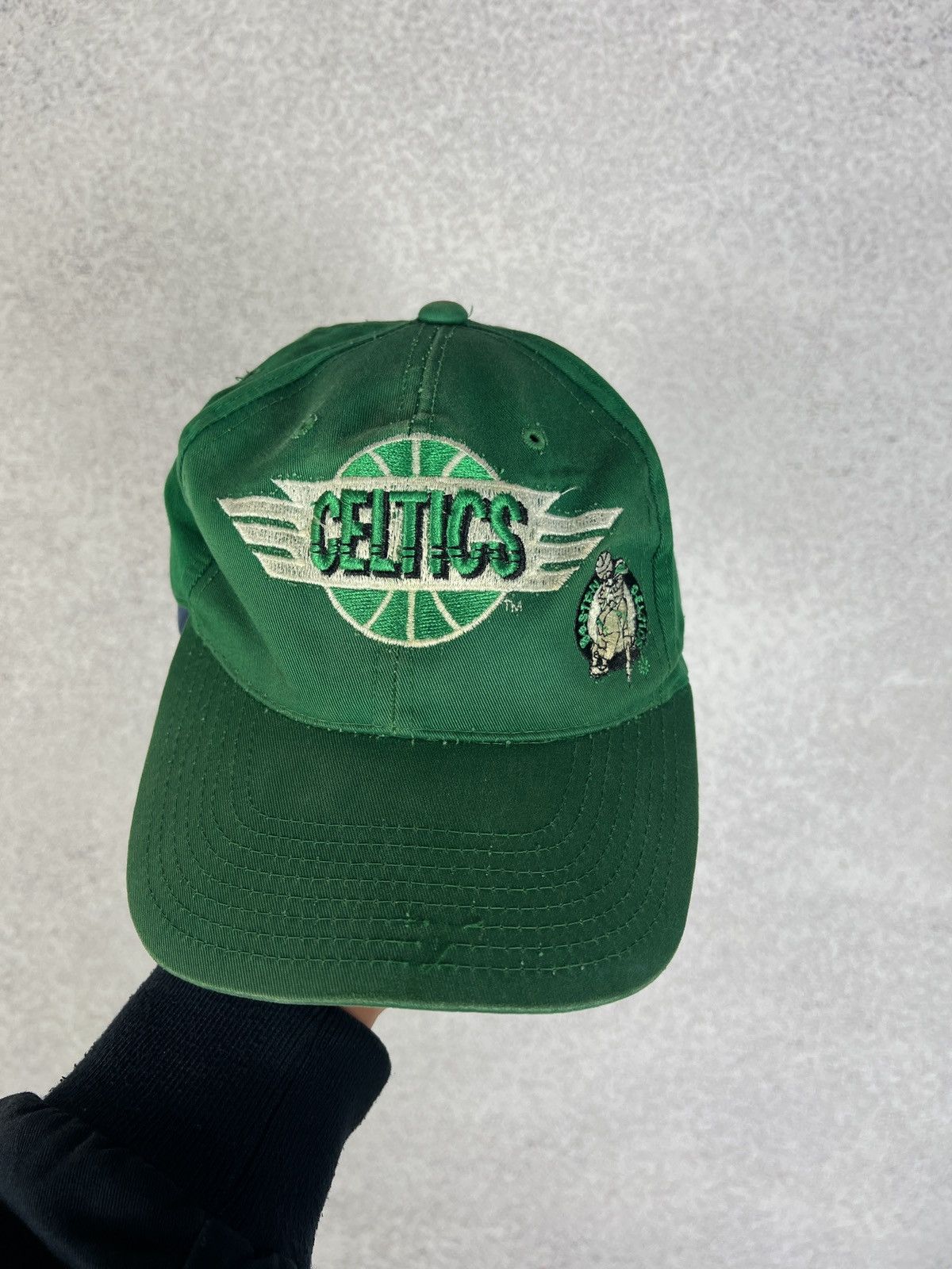 NBA Vintage 90s Boston Celtics Cap Hat Size ONE SIZE - 2 Thumbnail