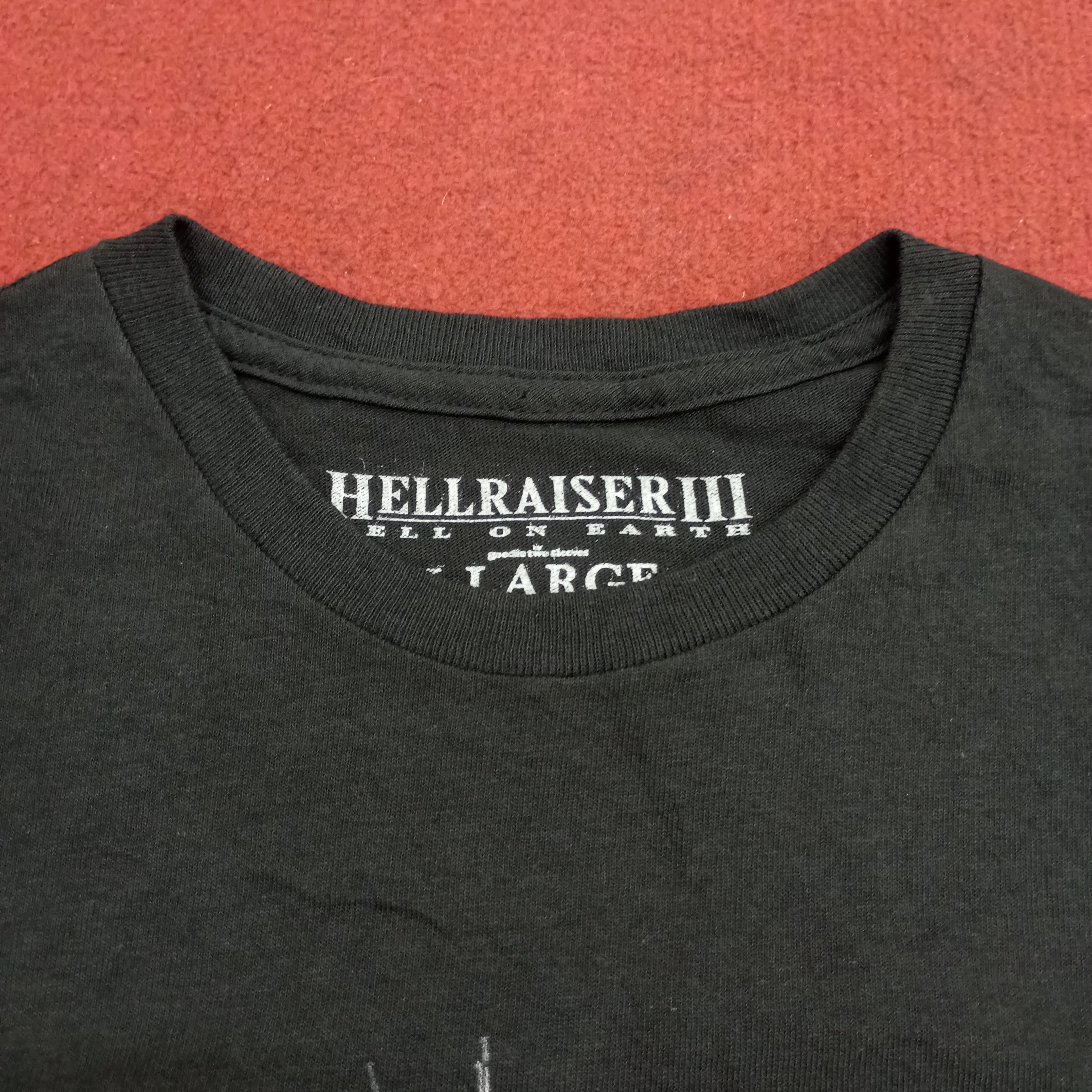 Vintage Hellraiser III Horror Movie Promo Style Tshirt Size US XL / EU 56 / 4 - 4 Thumbnail