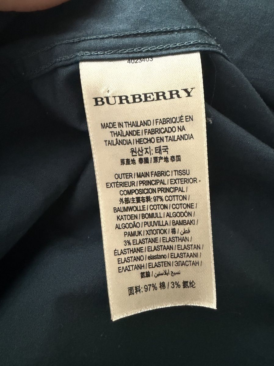 Burberry Burberry Dress-Shirt Size US M / EU 48-50 / 2 - 9 Thumbnail