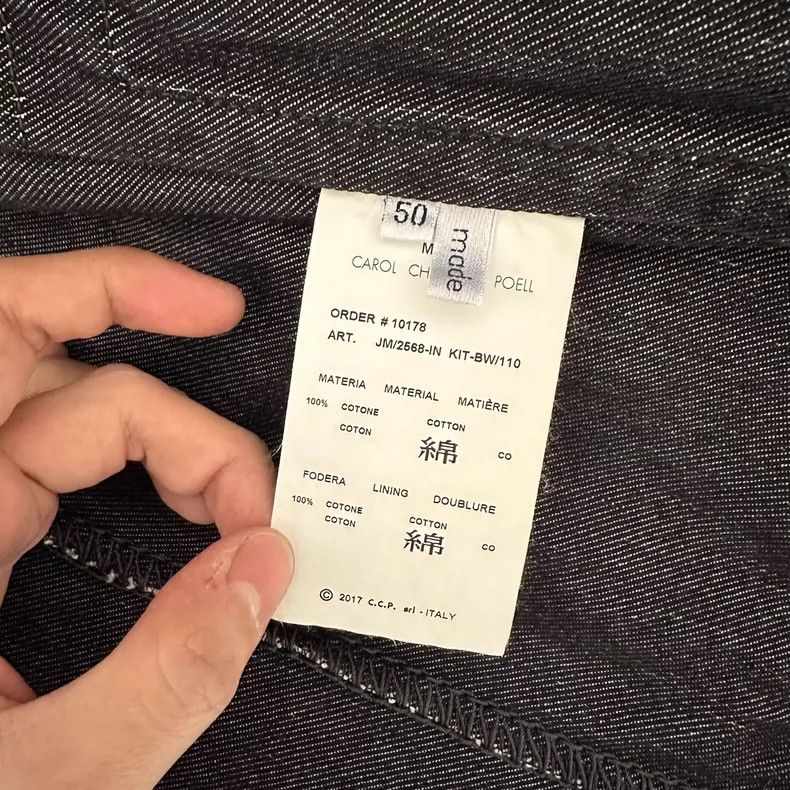 Carol Christian Poell Carol Christian Poell JM2568 deadend denim Size US M / EU 48-50 / 2 - 4 Thumbnail
