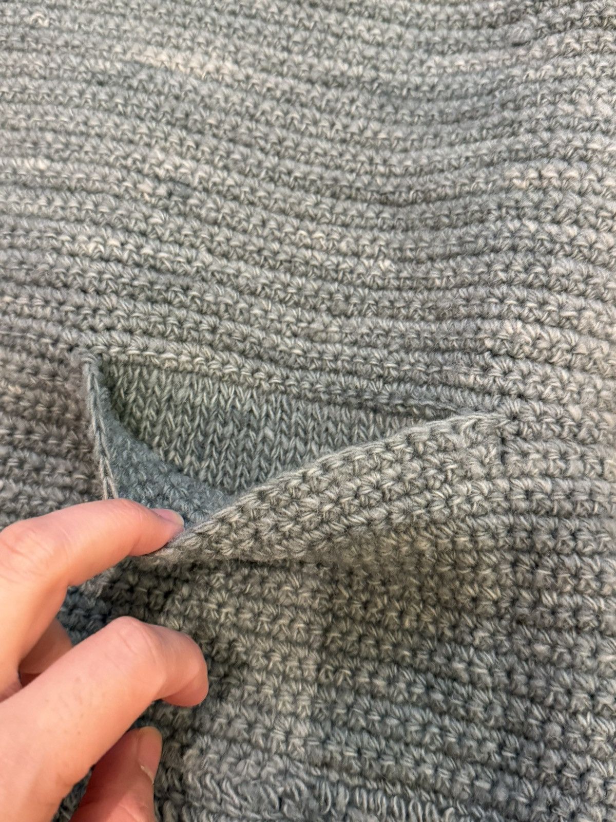 Visvim Crochet hand knit vest N.D. Size US XL / EU 56 / 4 - 5 Thumbnail