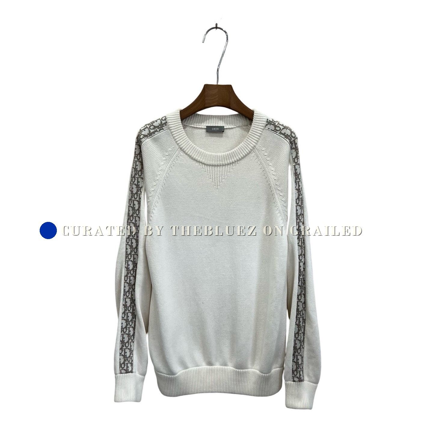 Dior Dior Logo Print Knit Sweater Size US S / EU 44-46 / 1 - 1 Thumbnail