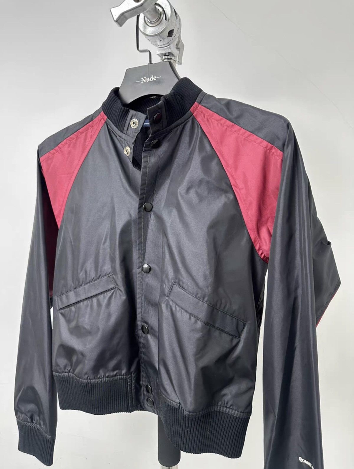 Comme des Garcons COMME DES GARCONS 1993SS Patchwork Cropped Sports Jacket Size US S / EU 44-46 / 1 - 3 Thumbnail