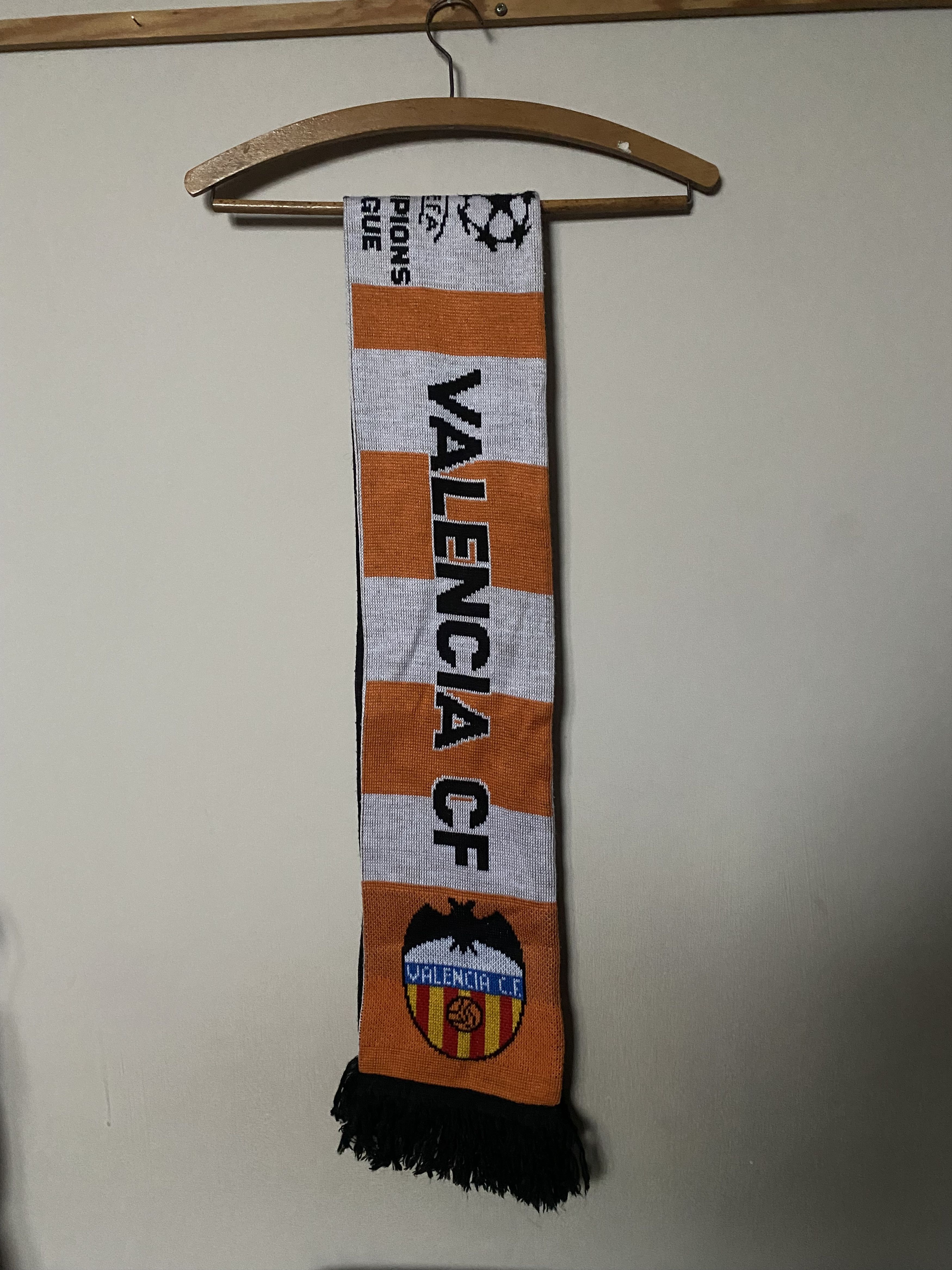 Other VALENCIA FC match football scarf - ROSENBORG BK - UNIQUE Size ONE SIZE - 1 Thumbnail