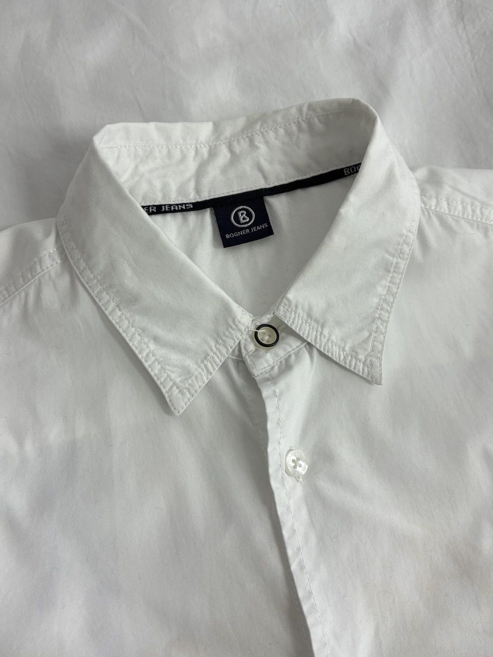 Bogner Vintage Bogner Jeans 2001 White Shirt Size US S / EU 44-46 / 1 - 16 Thumbnail