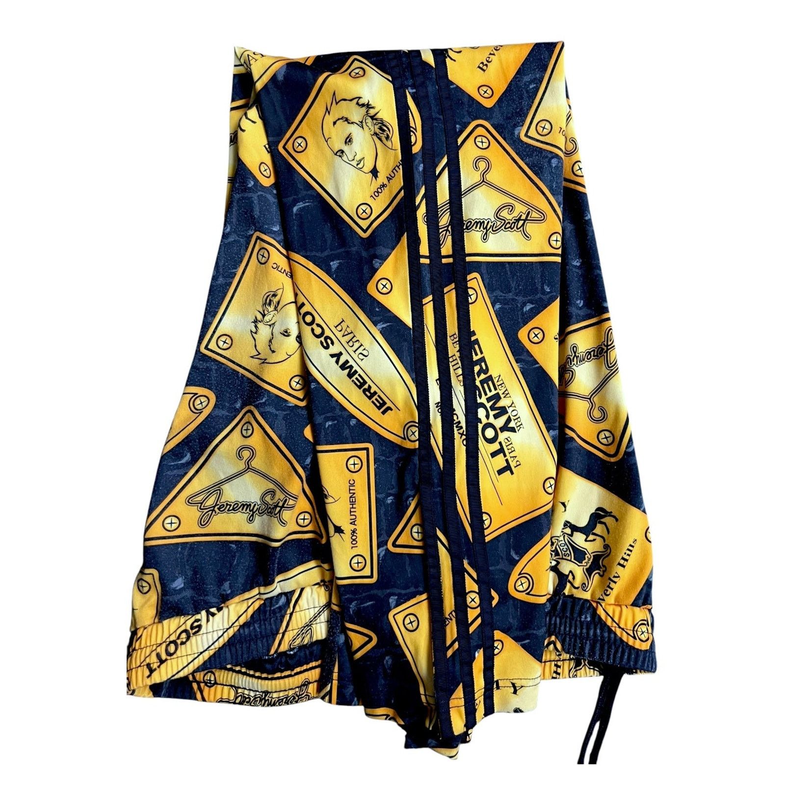 Jeremy Scott Men's Adidas x Jeremy Scott Gold Track Pants L $250 Retail Size US 32 / EU 48 - 6 Thumbnail