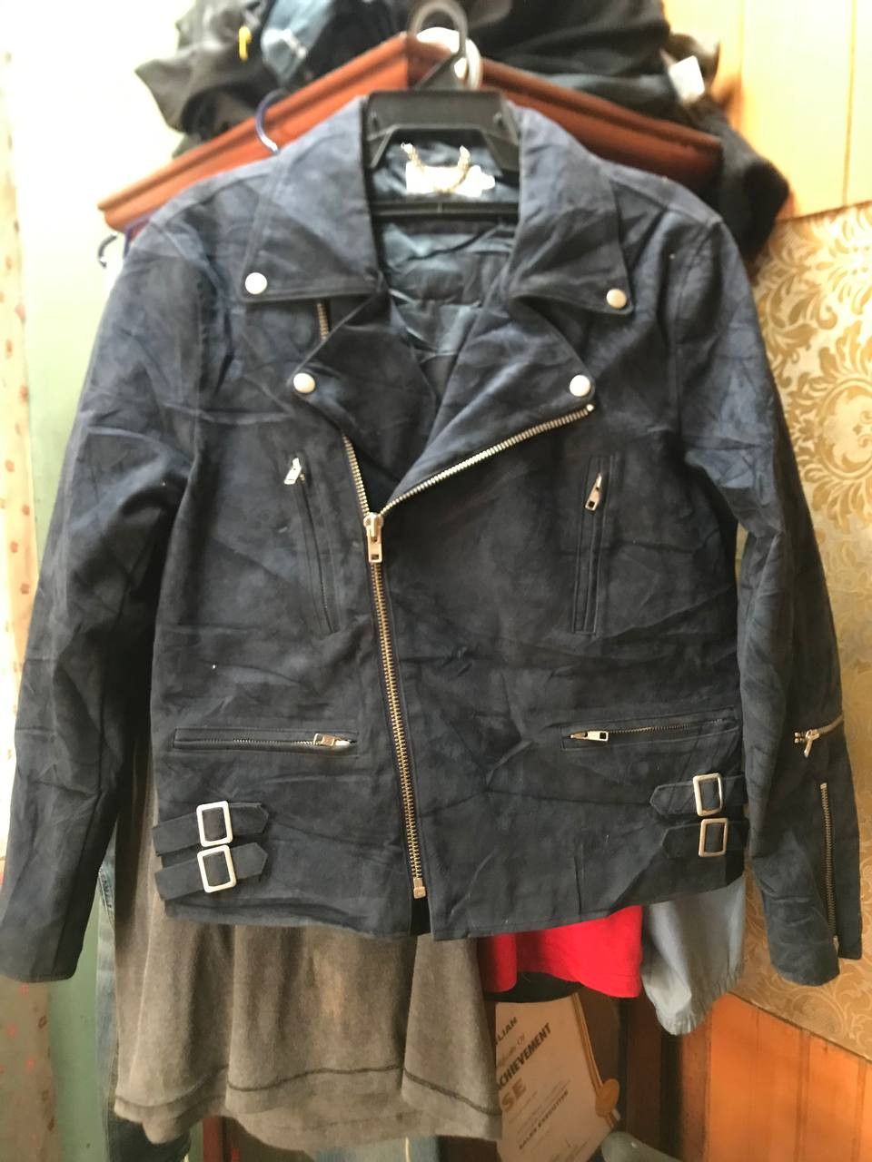 Other FW16 SaintPain Suede Leather Rider Jacket Size US M / EU 48-50 / 2 - 1 Thumbnail