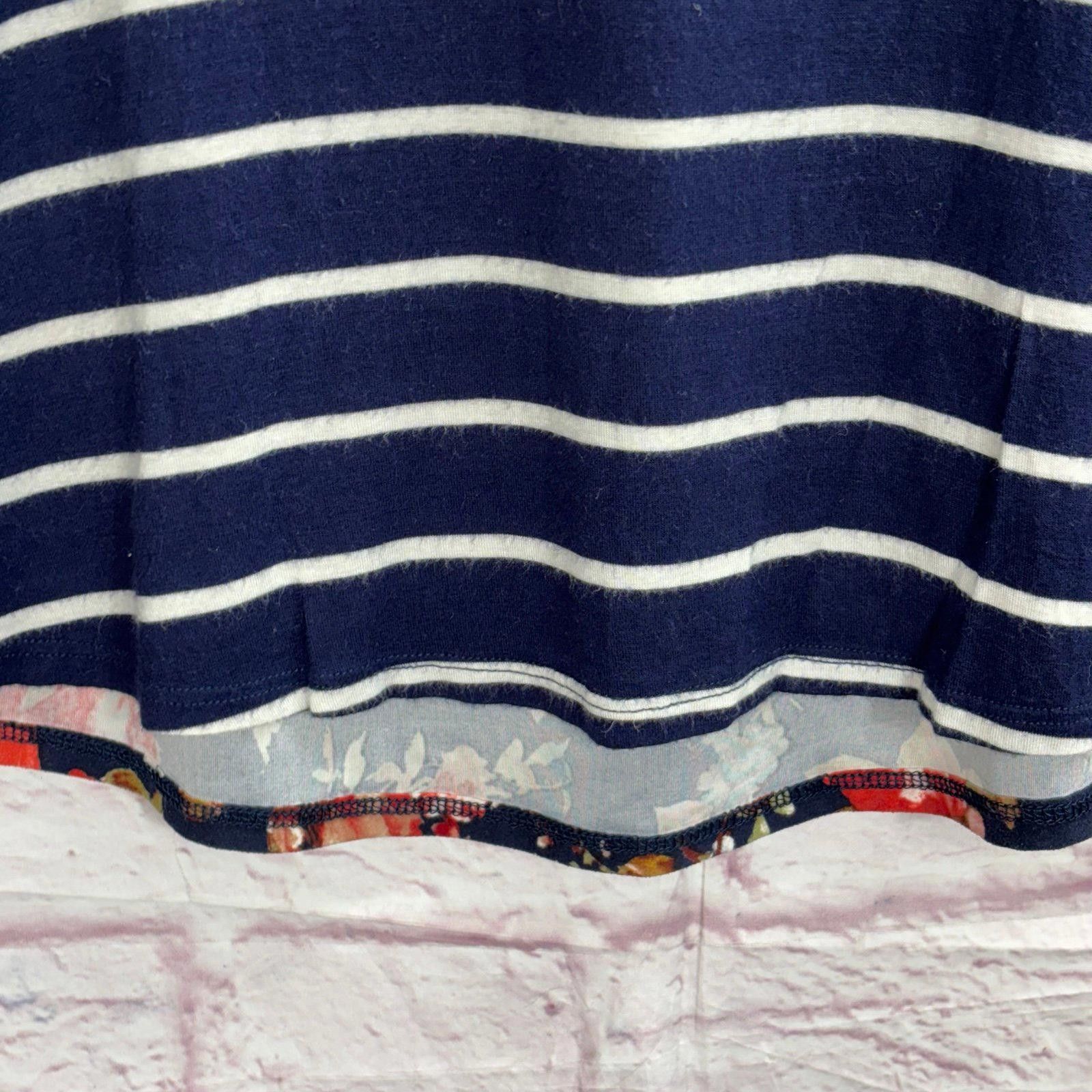 Other Pomelo Striped and Floral Long Sleeve Top Girls Small Size S / US 4 / IT 40 - 3 Thumbnail