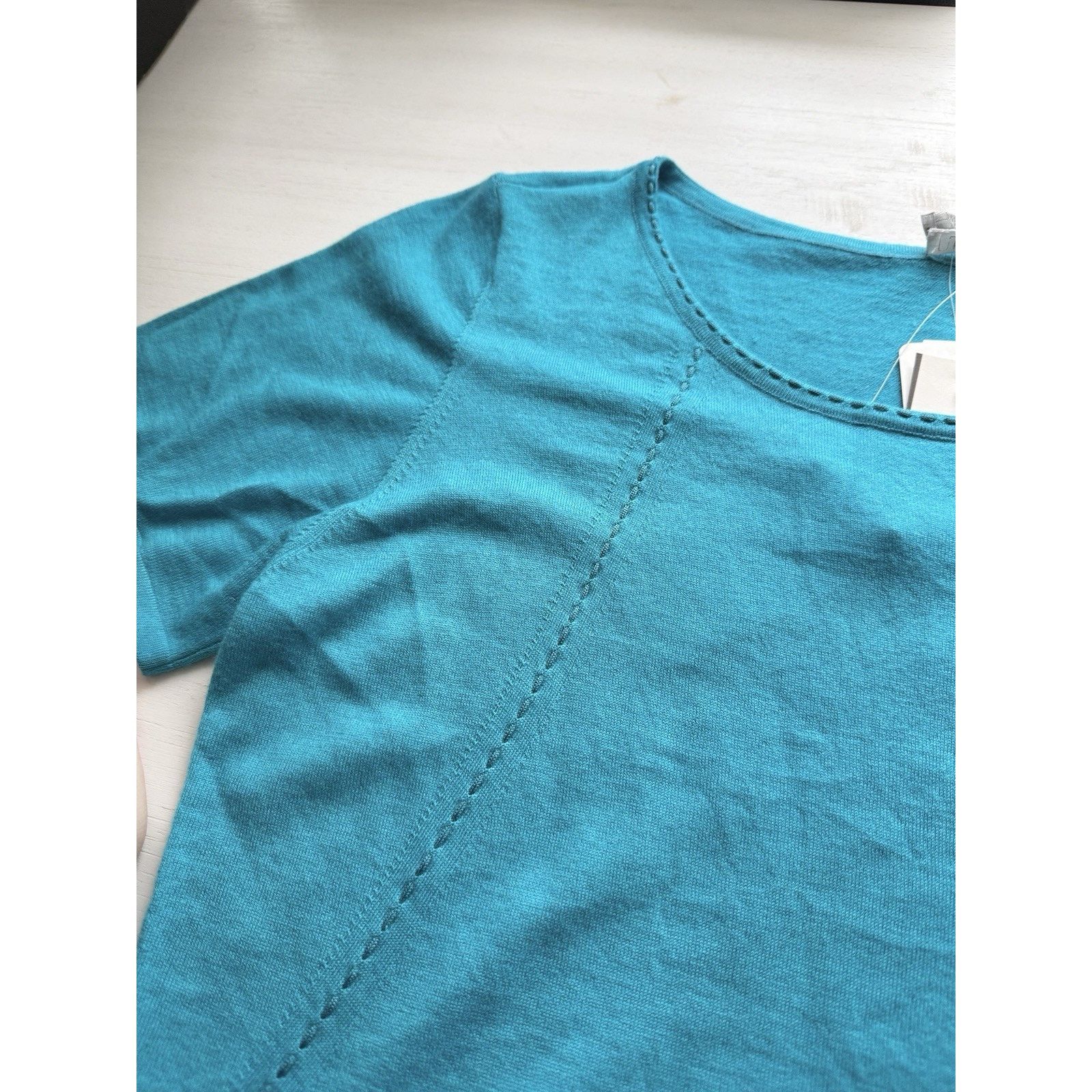 Escada Sport Escada Sport 100% Cashmere Sz XL Ombré Aqua Cardigan Set NWT Size XL / US 12-14 / IT 48-50 - 8 Thumbnail