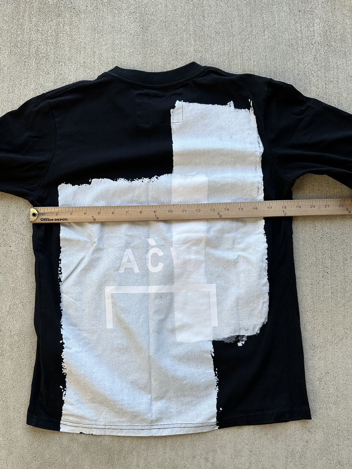 A-COLD-WALL* A Cold Wall Graphic Tee Shirt Men Size Small Black Authentic Size US S / EU 44-46 / 1 - 6 Thumbnail