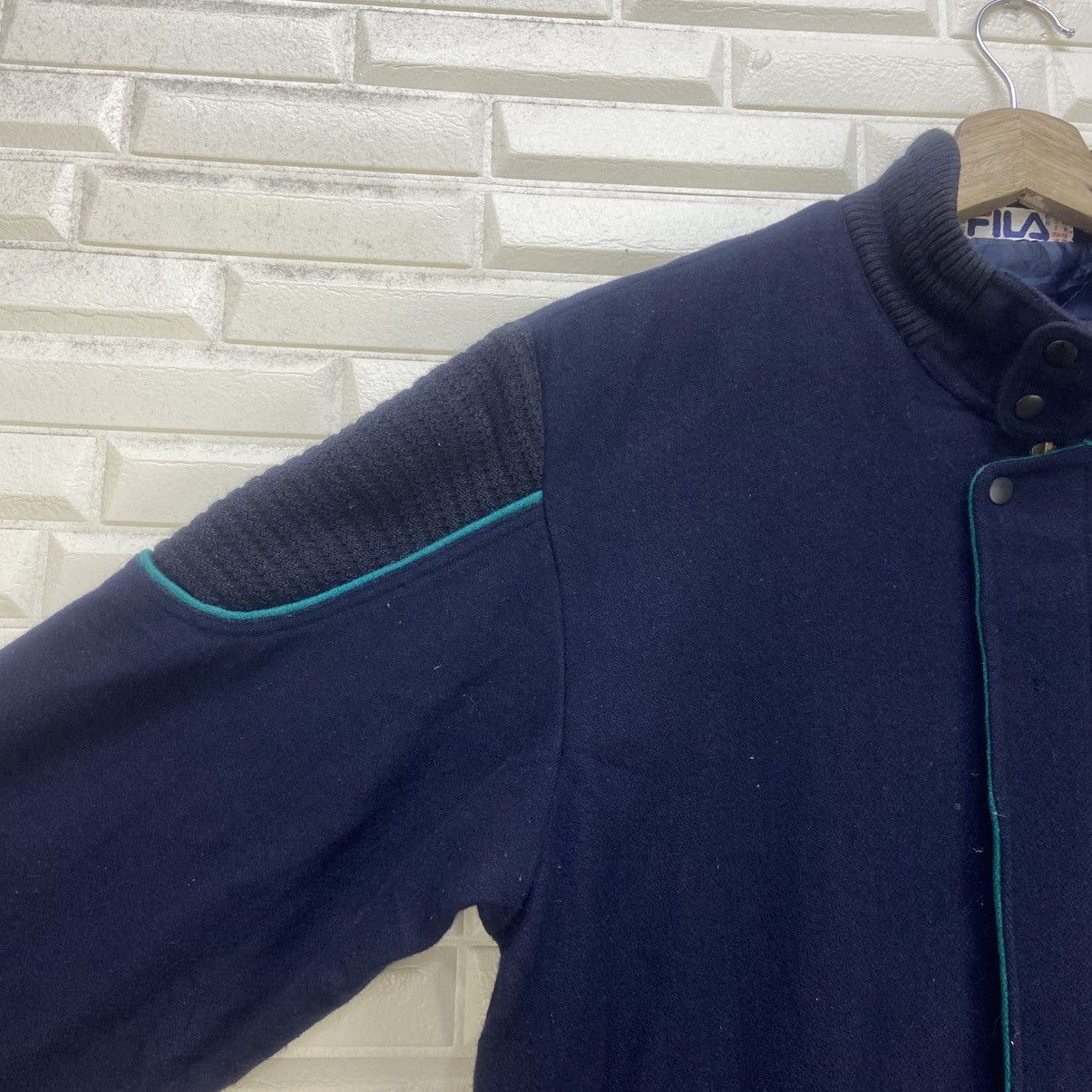 Bjorn Borg × Fila × Vintage Vintage Made in Italy Fila Bjorn Borg Bomber Style Jacket Size US S / EU 44-46 / 1 - 10 Thumbnail