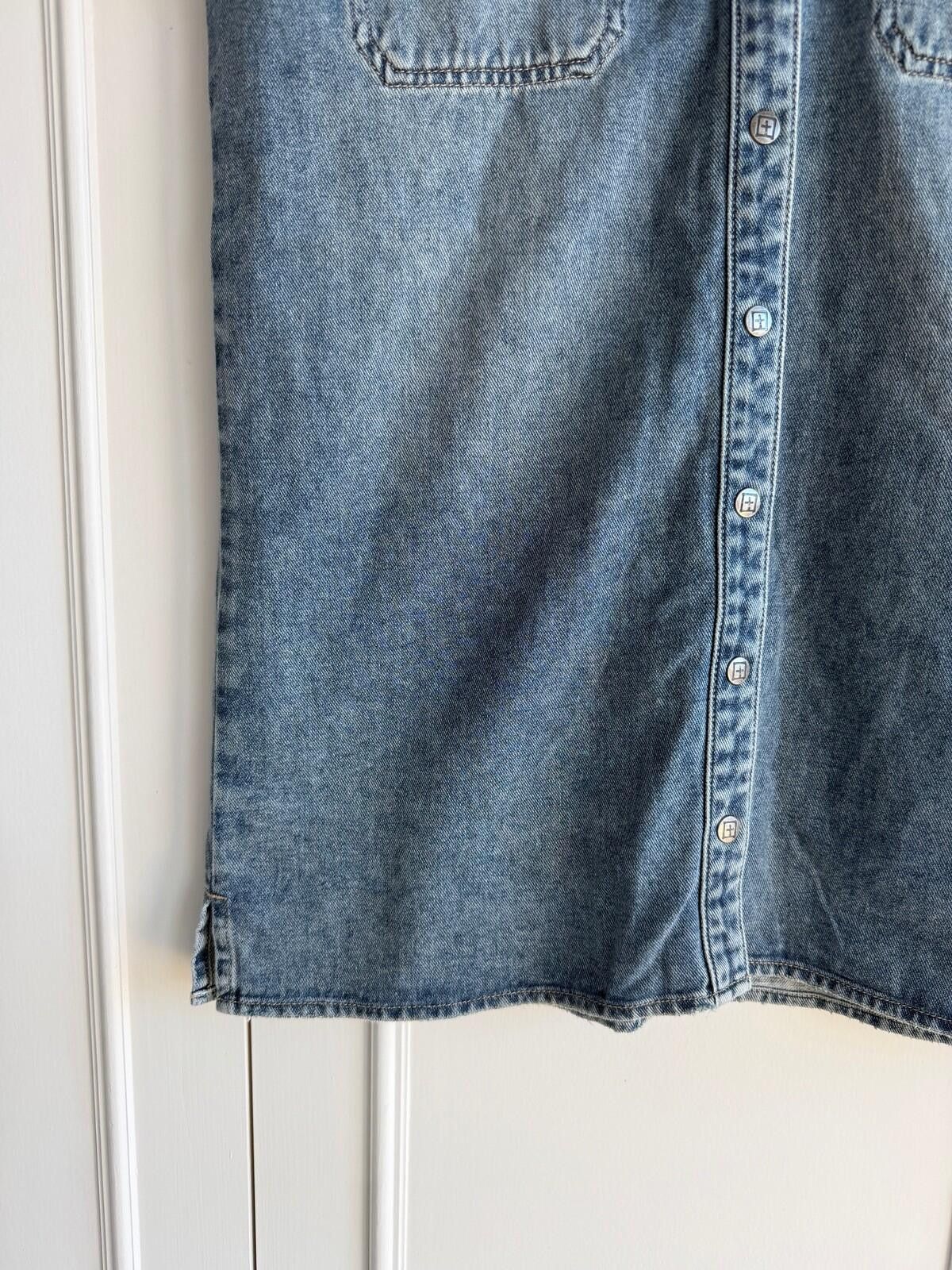 Ksubi new Ksubi womens sleeveless denim shirt dress blue small s 8 Size S / US 4 / IT 40 - 5 Thumbnail