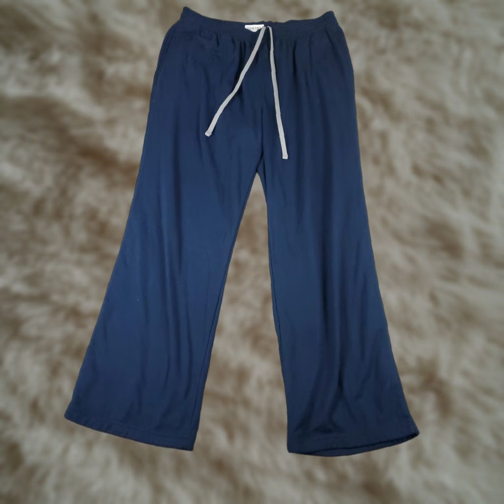 Reebok Reebok Pants Adult Size XL Blue Running Track Joggers Sweatpants Size US 36 / EU 52 - 1 Thumbnail