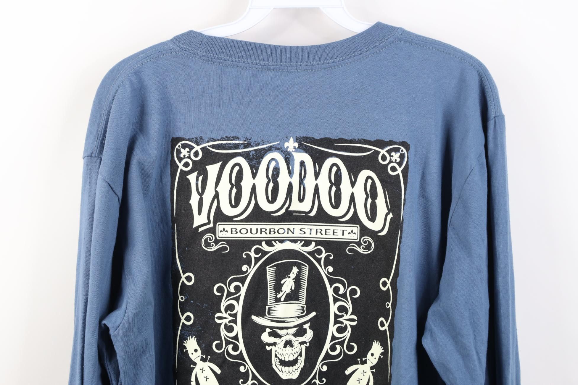 Vintage Vintage Y2K Streetwear Voodoo Bourbon Long Sleeve T-Shirt Size US M / EU 48-50 / 2 - 11 Thumbnail