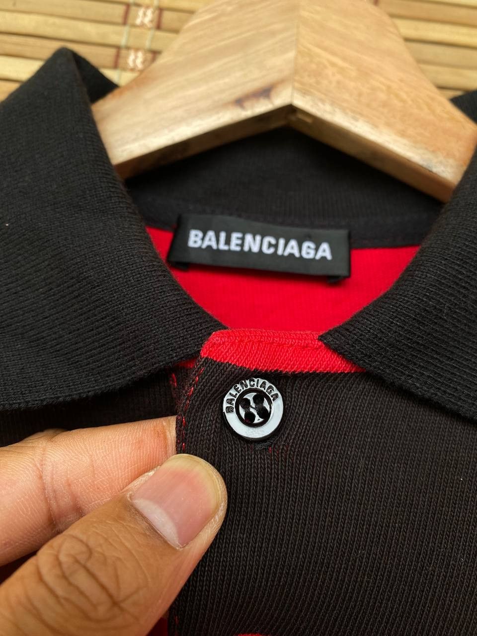 Balenciaga BALENCIAGA STRIPED RUGBY POLO Size US XXS / EU 40 - 10 Thumbnail