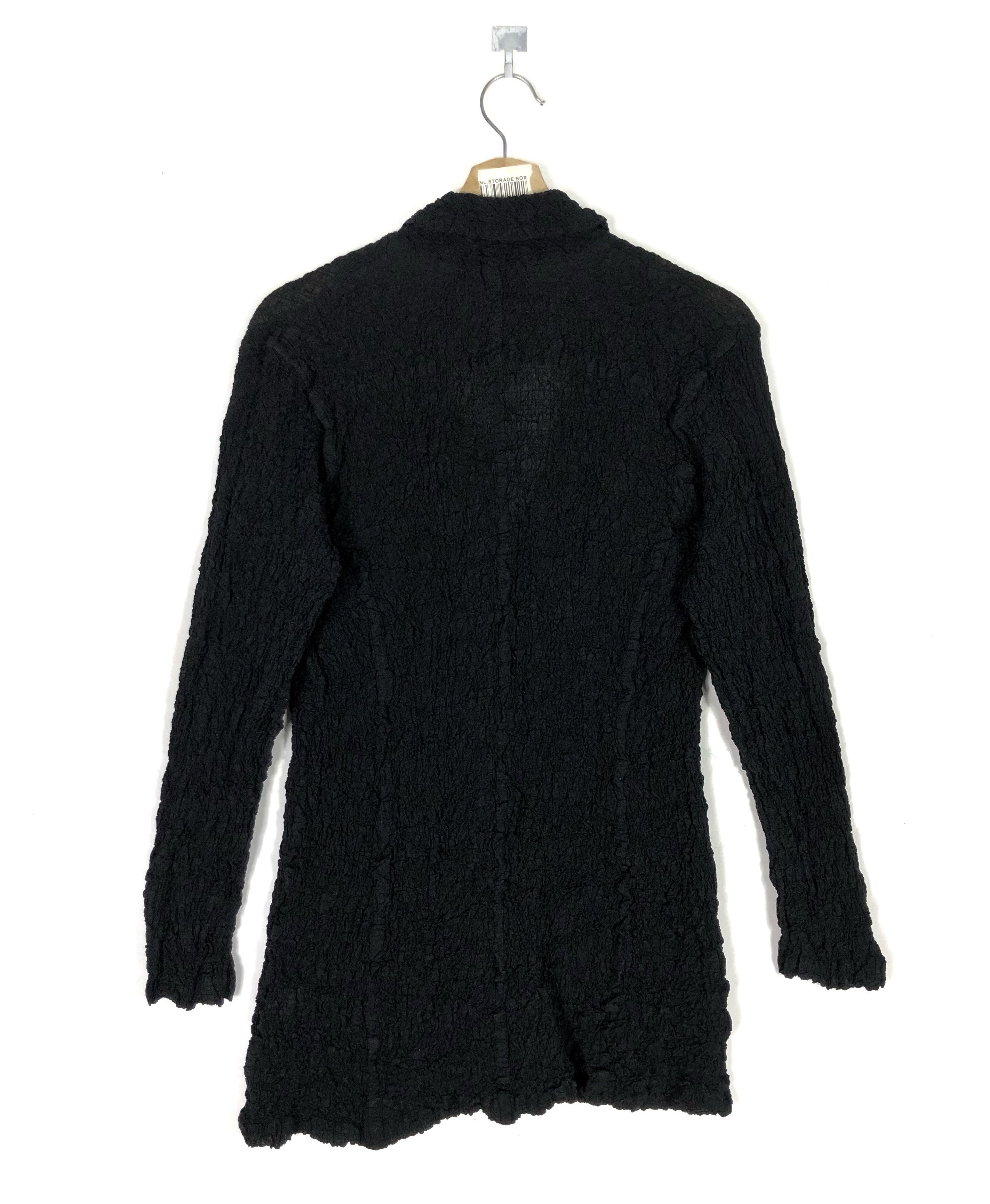 Issey Miyake RARE🔥AW16 CAULIFLOWER PUCKERING PLEATED TEXTURED JACKET Size S / US 4 / IT 40 - 6 Thumbnail
