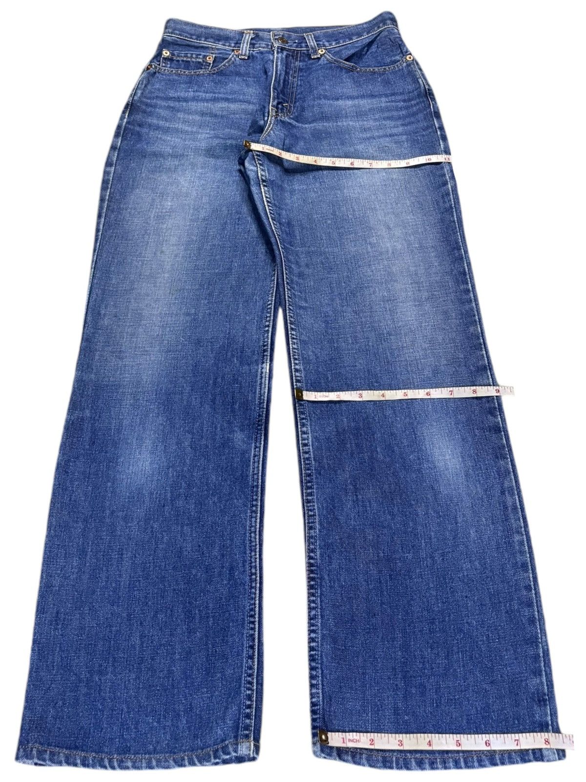 Levi's Vintage 90s Levis 560 Blue Wash Loose Baggy Jeans Size US 28 / EU 44 - 14 Thumbnail