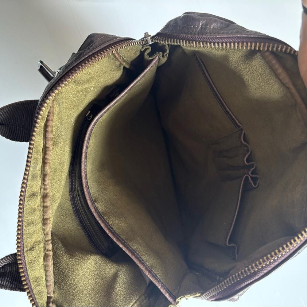 Designer Samsara Matt & Nat Brown Vegan Leather Shoulder Bag Size ONE SIZE - 7 Thumbnail