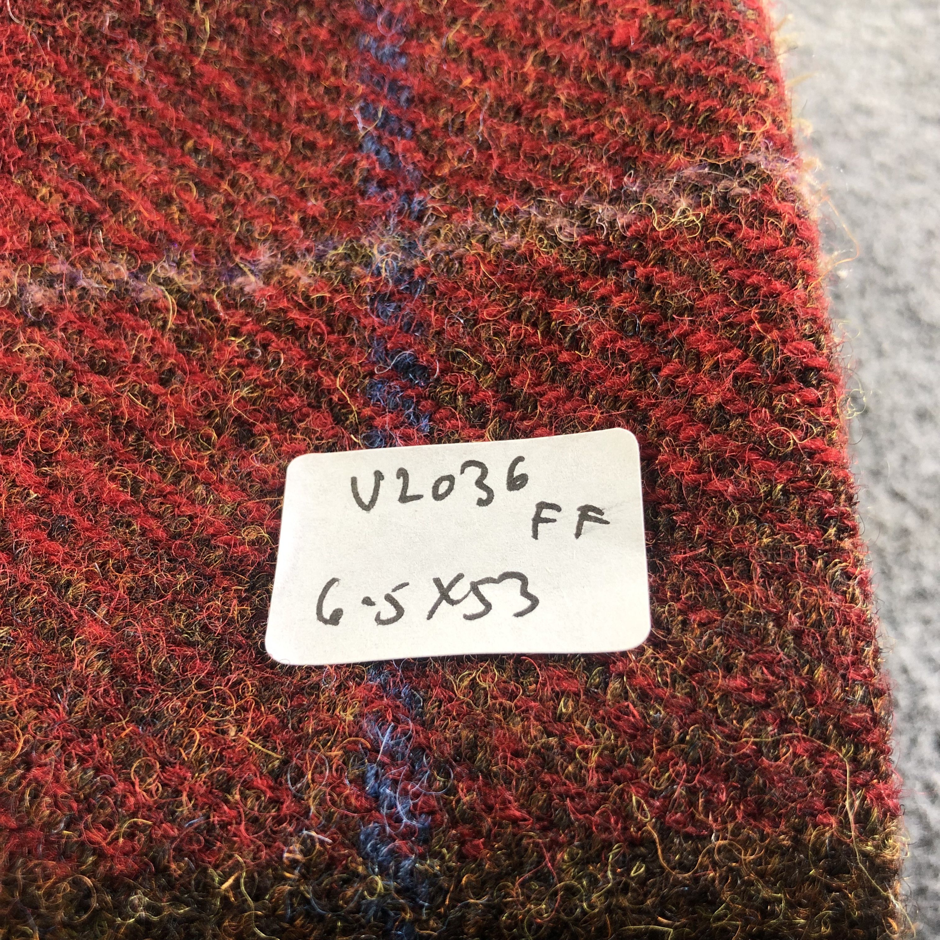 Harris Tweed Harris Tweed Cable Knit Wool Scarf Muffler Snood V2036 Size ONE SIZE - 8 Thumbnail