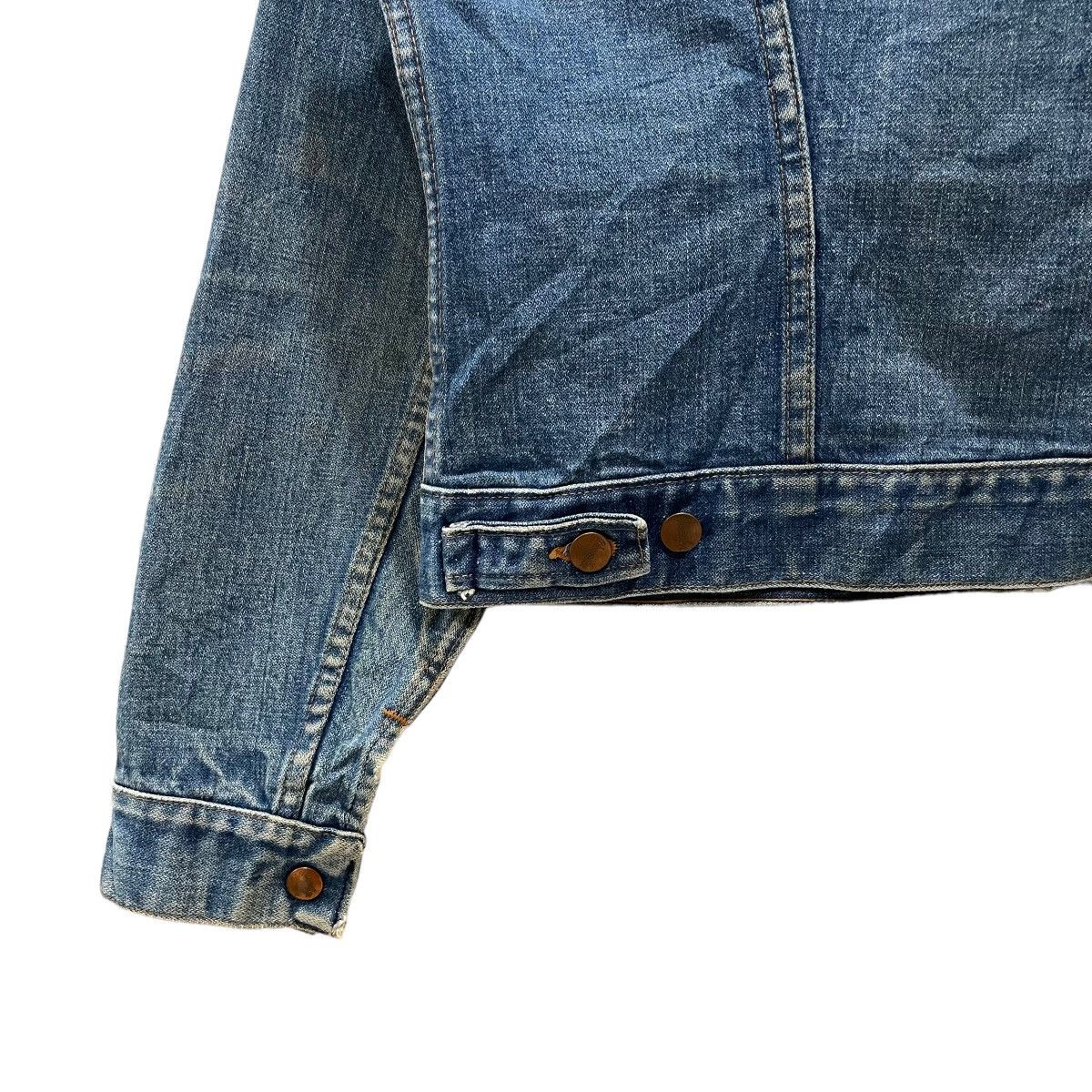 Wrangler Vintage 80s Wrangler Denim Made in Usa Trucker Jacket Size US M / EU 48-50 / 2 - 11 Thumbnail