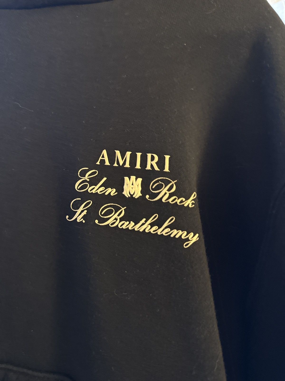 Amiri Amiri Eden Rock Hoodie 'Black' Size US S / EU 44-46 / 1 - 3 Thumbnail