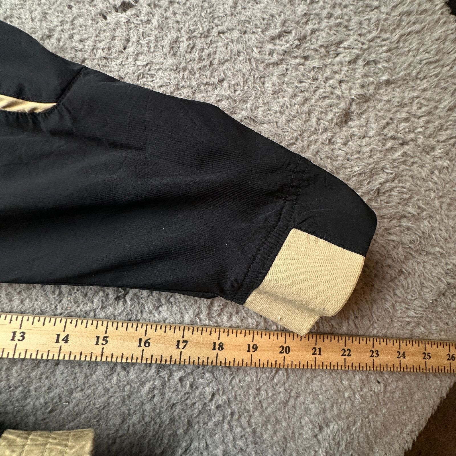 Nike Nike Team Fit Storm Purdue Boilermakers 1/4 Zip Windbreaker Size US L / EU 52-54 / 3 - 4 Thumbnail