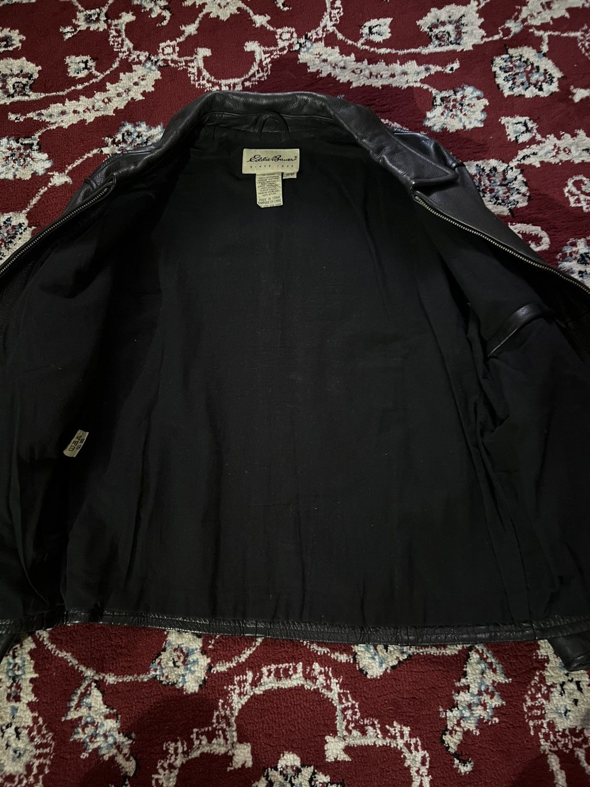 Eddie Bauer Eddie Bauer Vintage Leather Jacket Size S / US 4 / IT 40 - 6 Thumbnail