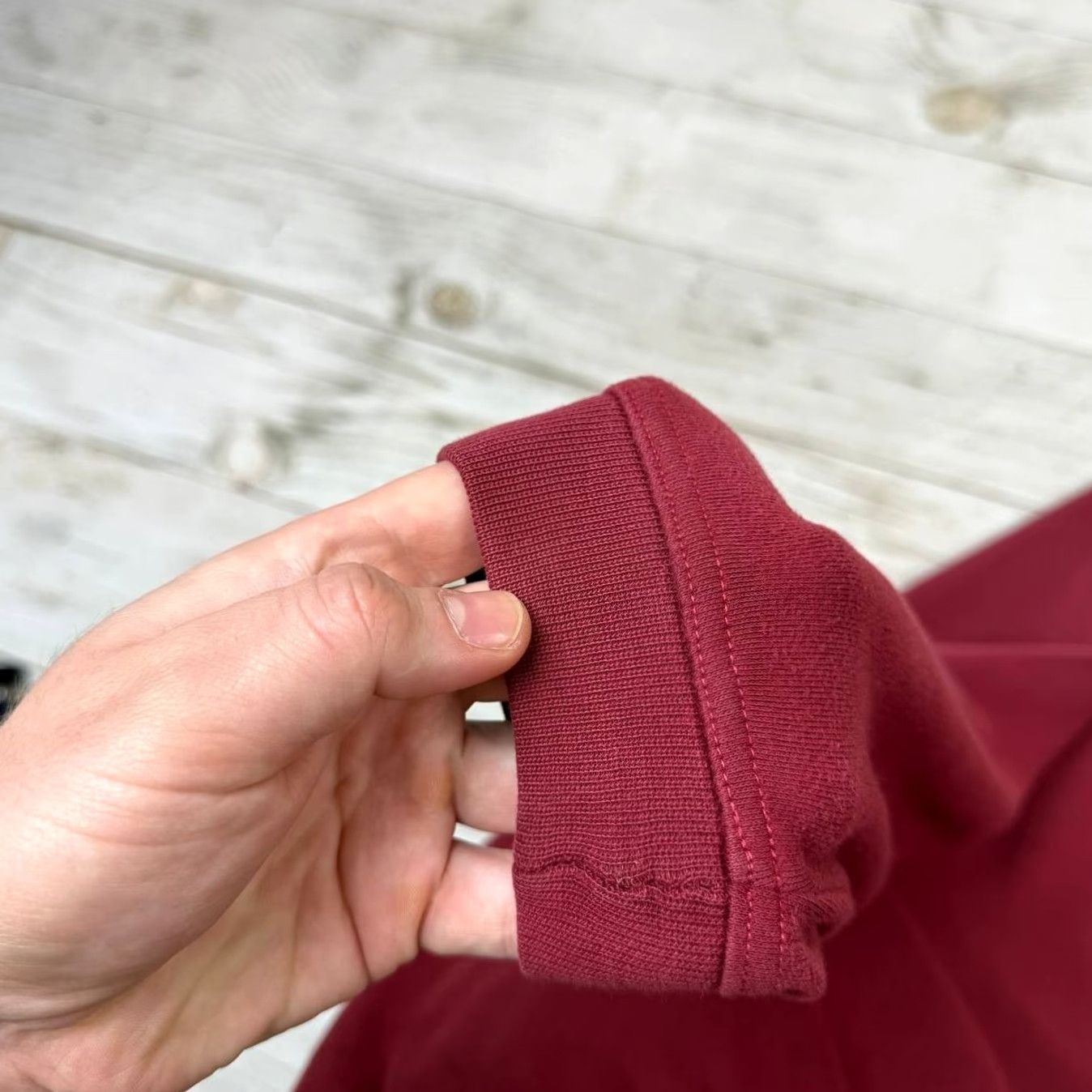Vintage VINTAGE Yves Saint Lauren Sweatshirt YSL 90s Men Size L Burgundy Red Logo Crew Neck Sweatshirt Mens Size US L / EU 52-54 / 3 - 6 Thumbnail
