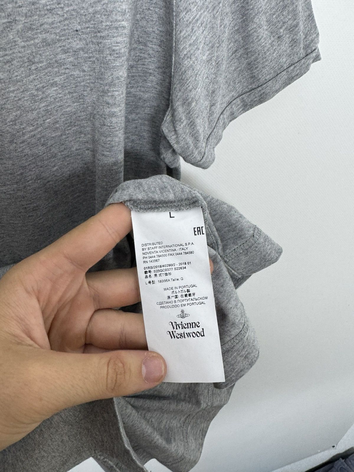 Vivienne Westwood Vintage Y2k Vivienne Westwood Luxury T-Shirt 00’s Size US L / EU 52-54 / 3 - 8 Thumbnail