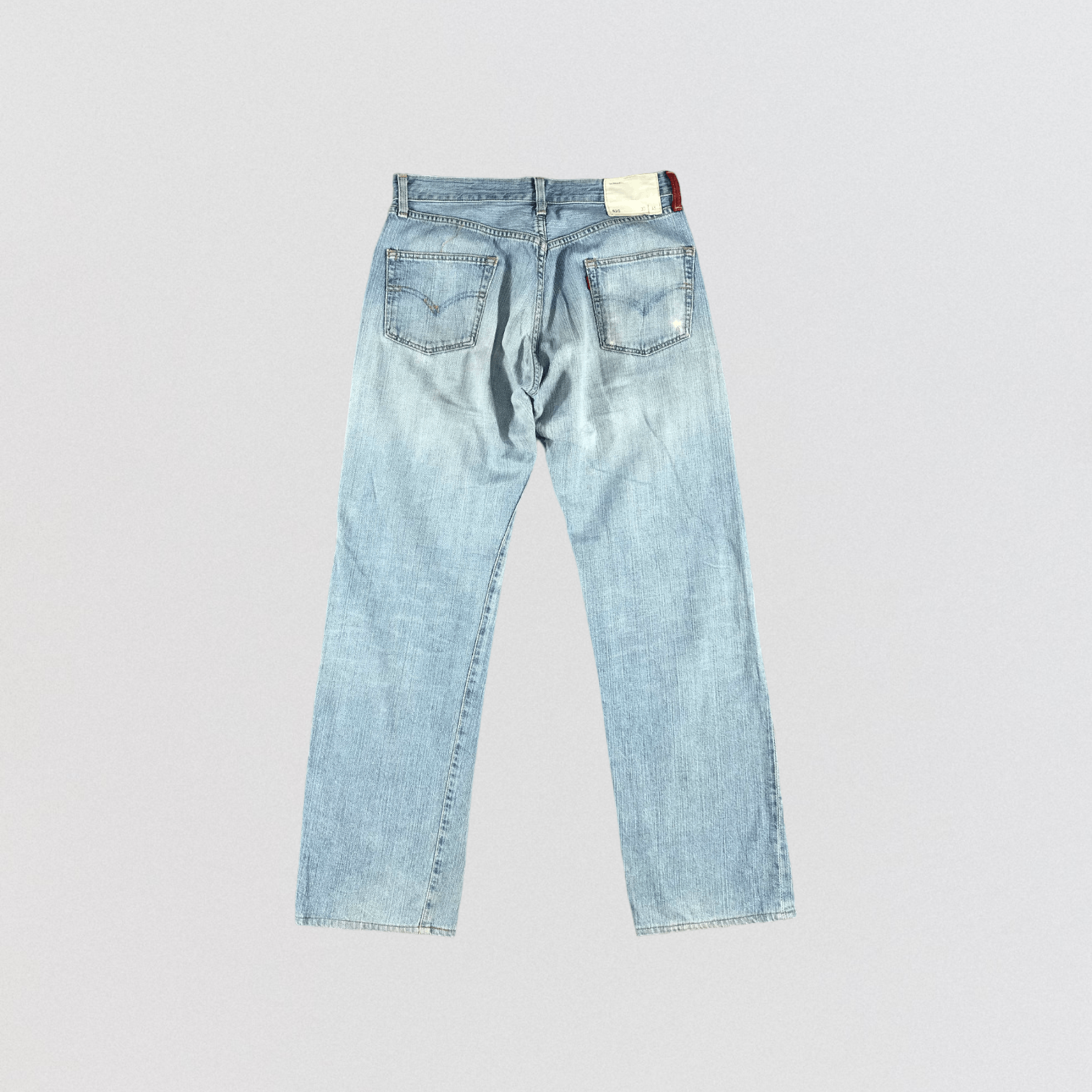 Levi's × Vintage Vintage 90s Levis 510 Redloop Jeans-JM2790 Size US 31 - 2 Thumbnail