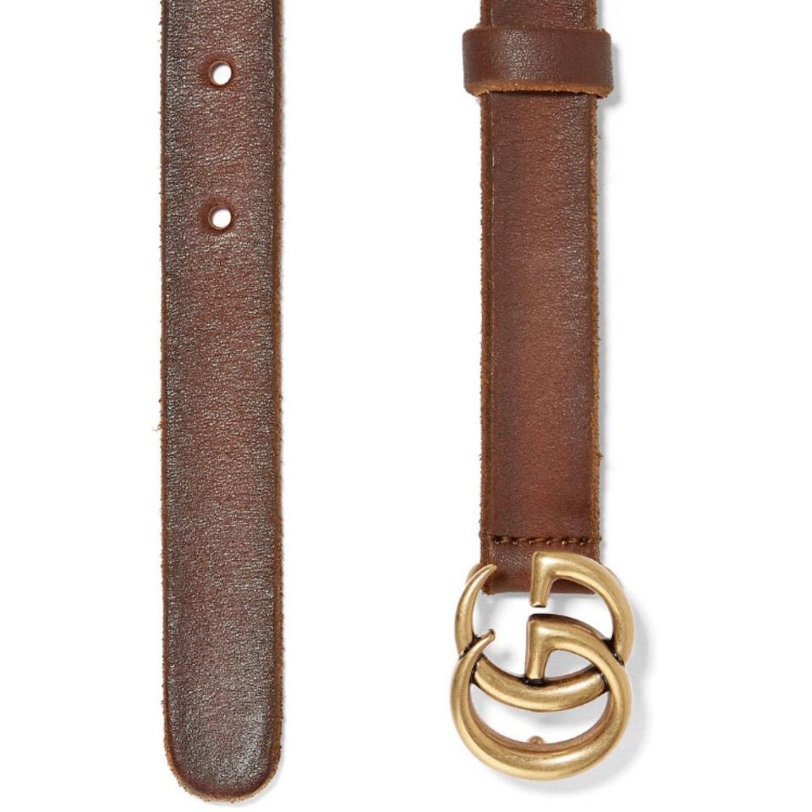 Gucci GUCCI GG logo thin belt size 70 Size ONE SIZE - 3 Thumbnail