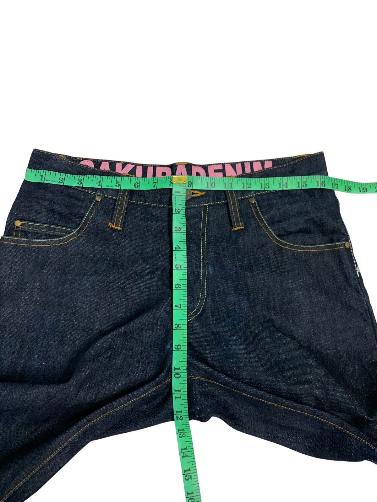 Japanese Brand 🔥Japanese Brand Sakura Denim Gemstone.Co Size US 32 / EU 48 - 14 Thumbnail