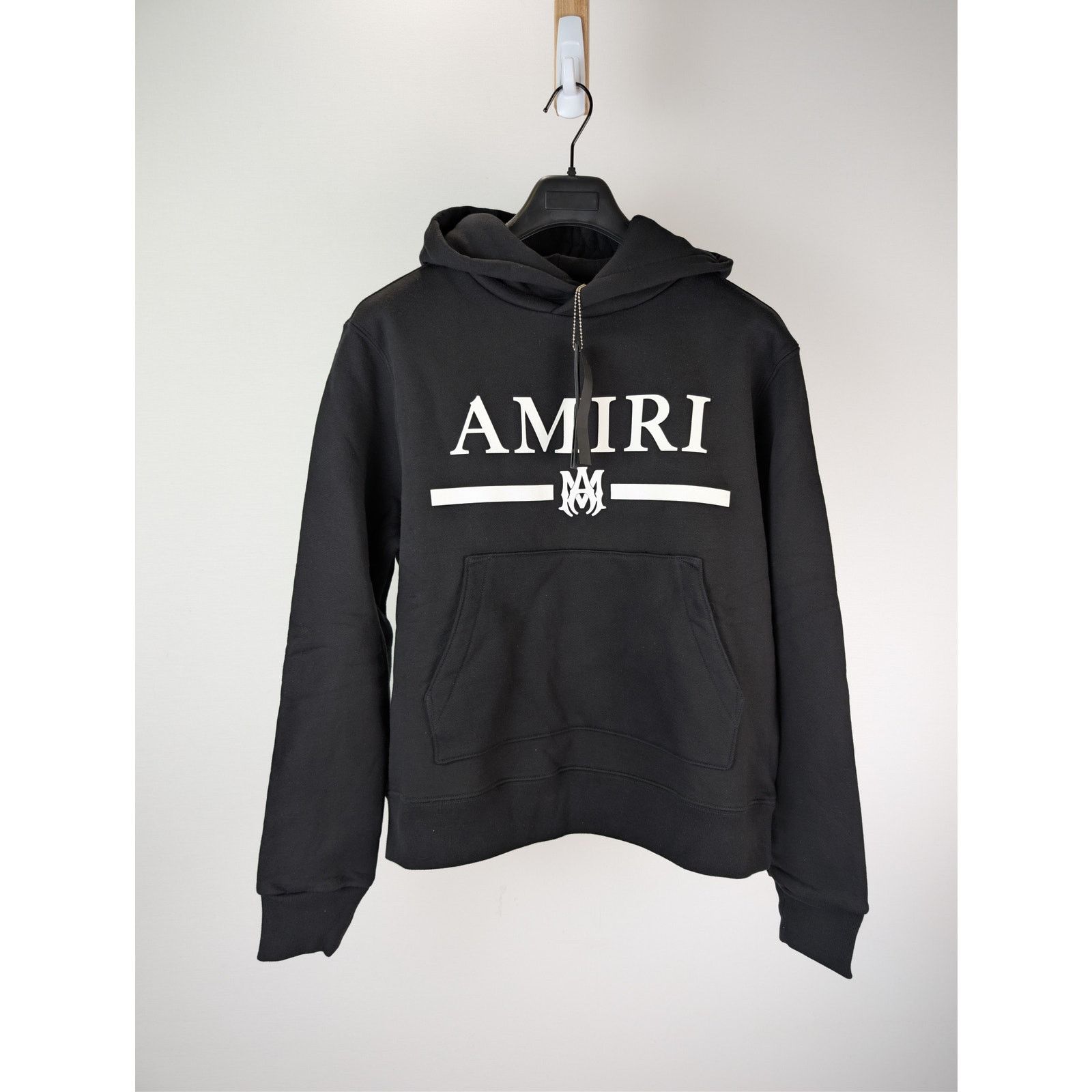 Amiri o1rshd1 Q:2 / MA Bar Logo Hoodie in Black Size US M / EU 48-50 / 2 - 2 Thumbnail