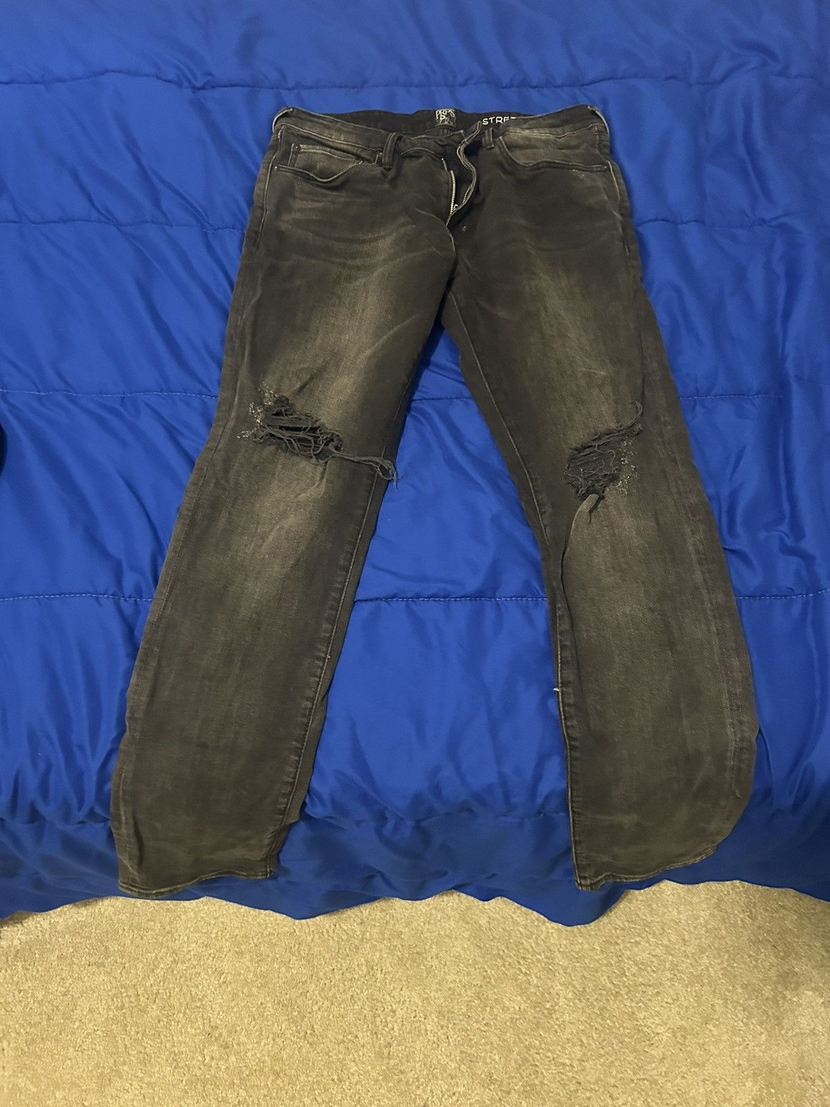 Prps Prp Jeans Black Denim Size US 34 / EU 50 - 1 Thumbnail