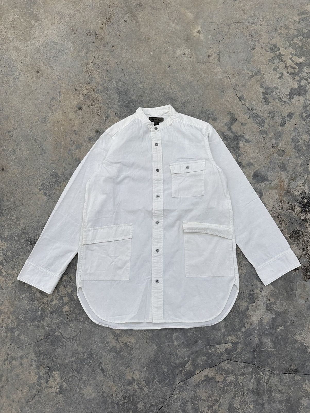 Nigel Cabourn Nigel Cabourn Long Shirt Weather Cloth Size US M / EU 48-50 / 2 - 1 Thumbnail