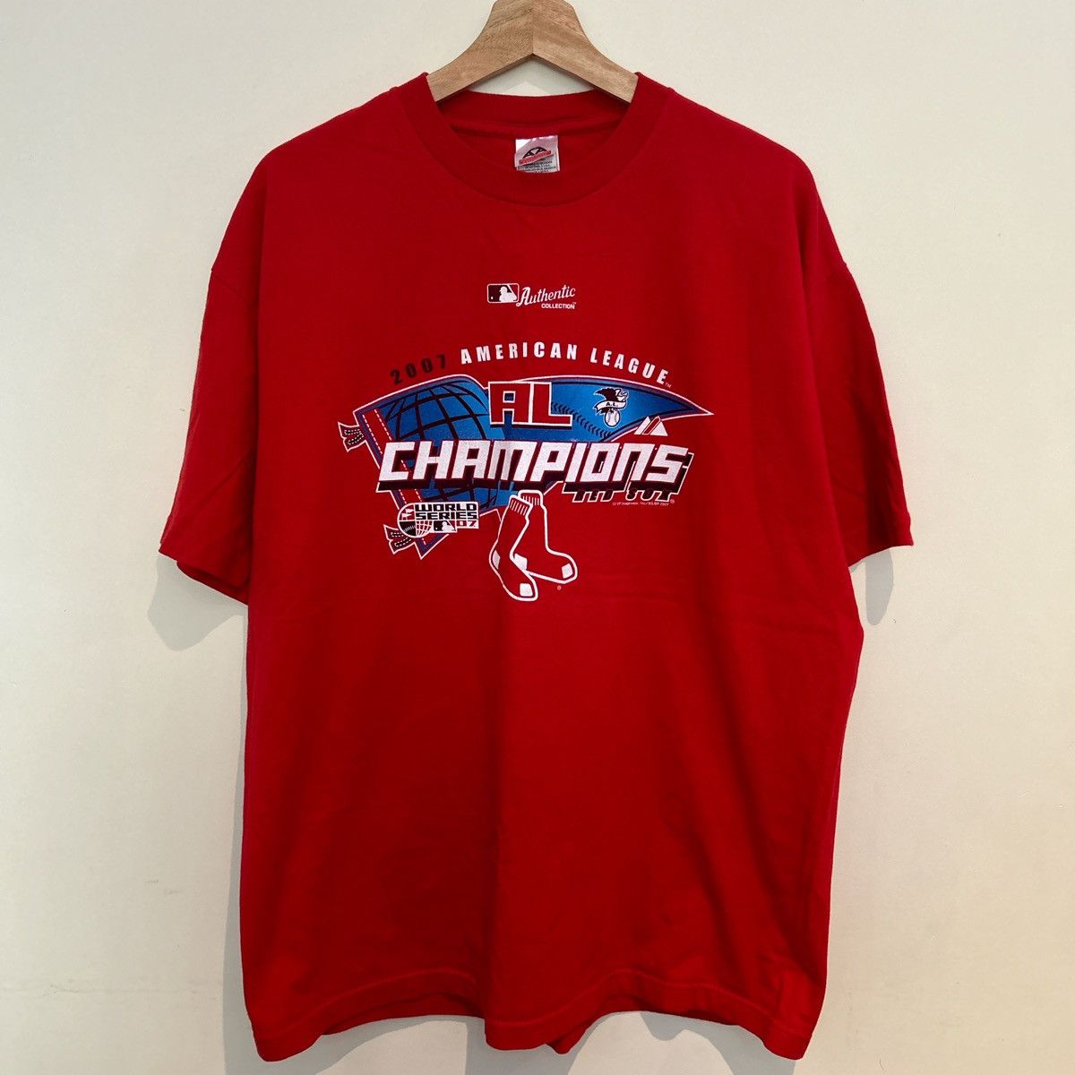 Other Vintage 2007 Boston Red Sox AL Champions Tee Size US XL / EU 56 / 4 - 1 Thumbnail